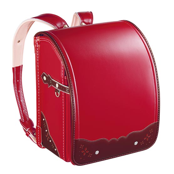 カーマインレッド×ボルドー